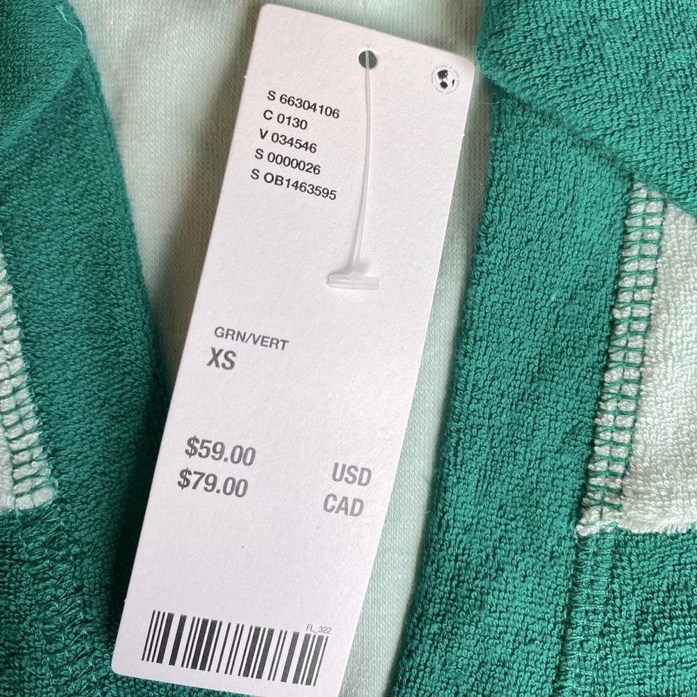 URban Outfitters Trina Terrycloth Polo Mini Dress - Picture 7 of 11